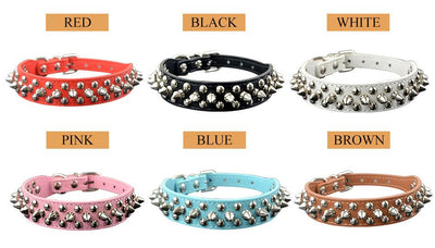 Spikes Studded Pet Collar