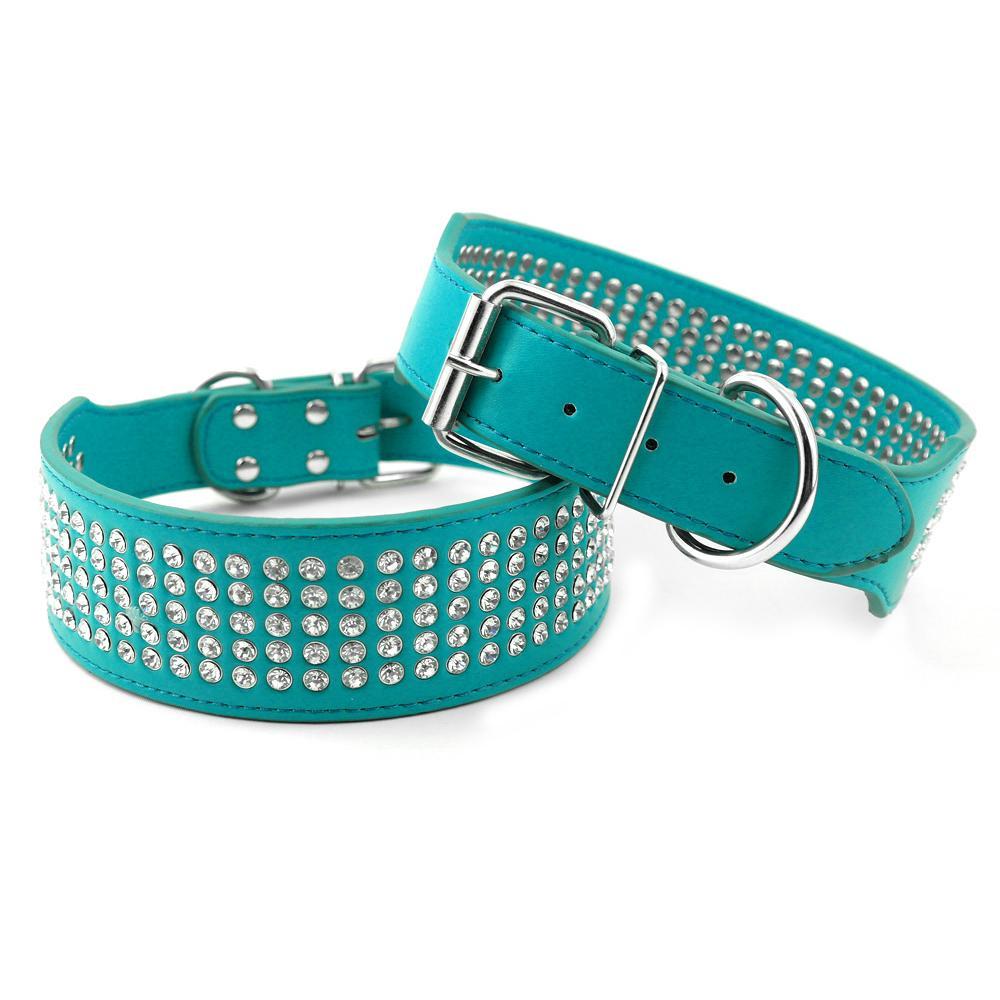 Rhinestones Dog Collars