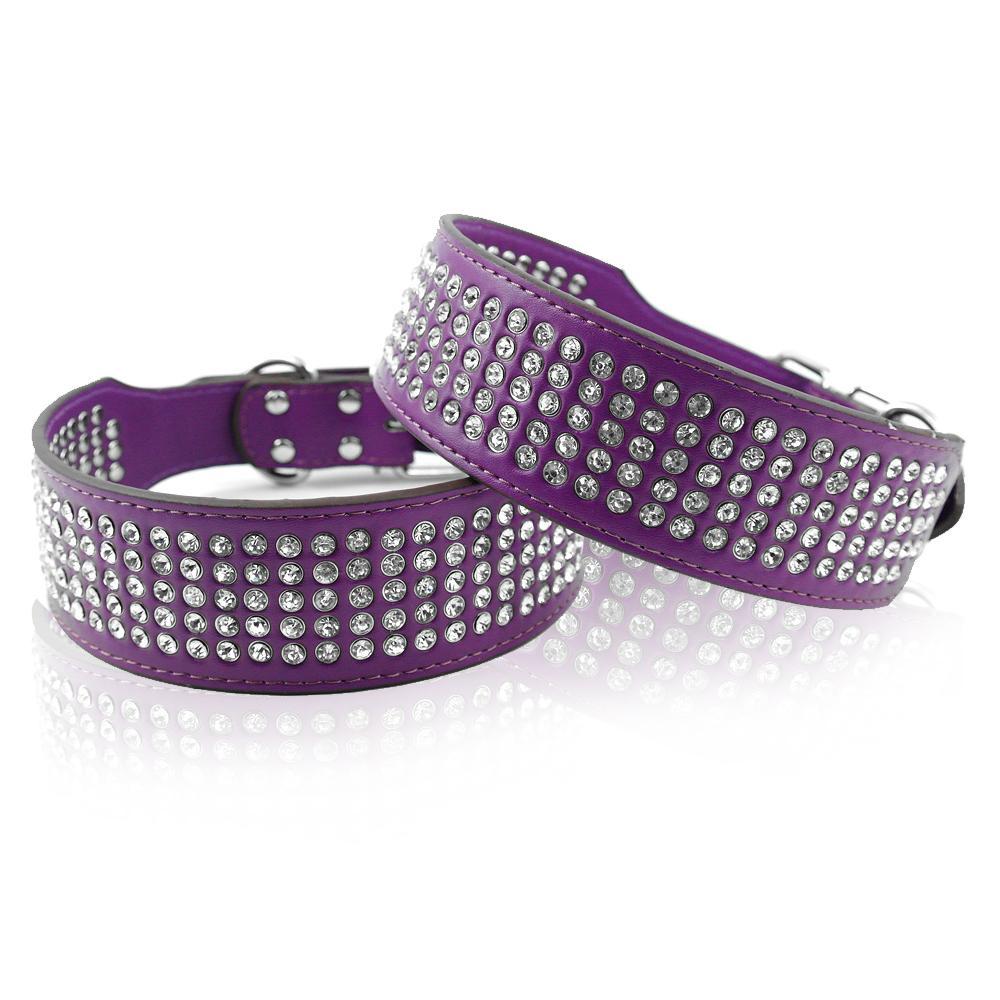 Rhinestones Dog Collars
