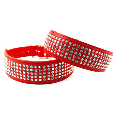 Rhinestones Dog Collars