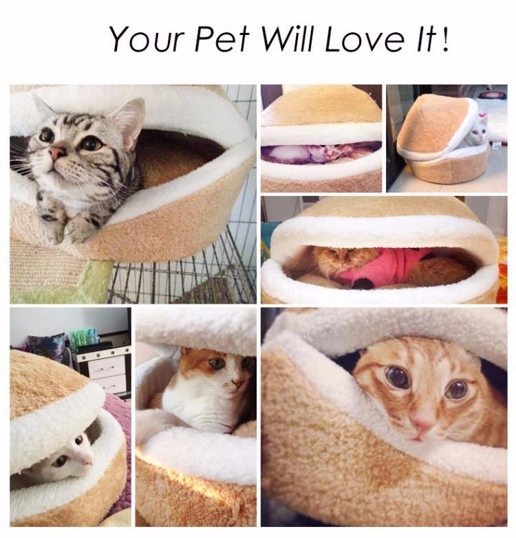 Cozy Cave Pet Bed
