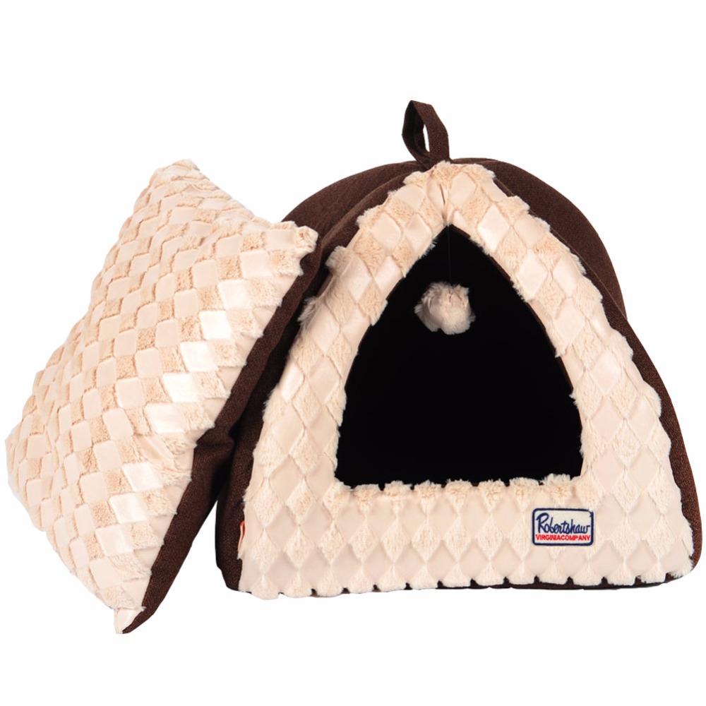 Collapsible Pet Tent Shaped House