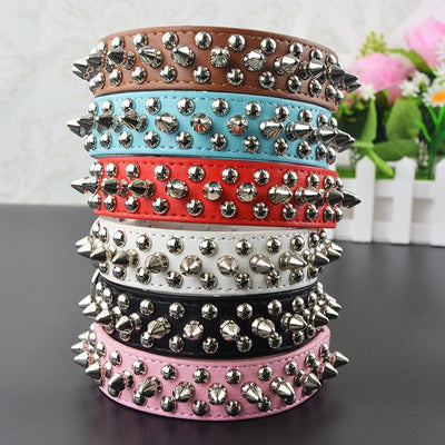 Spikes Studded Pet Collar