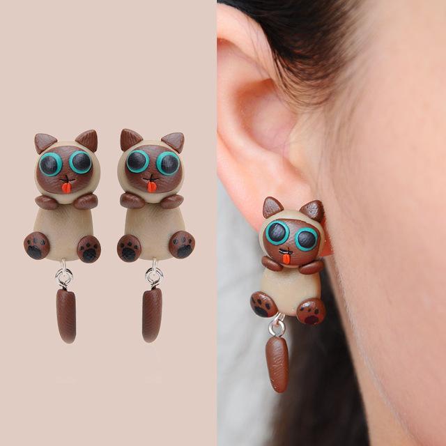 Cute Handmade Animal Earrings