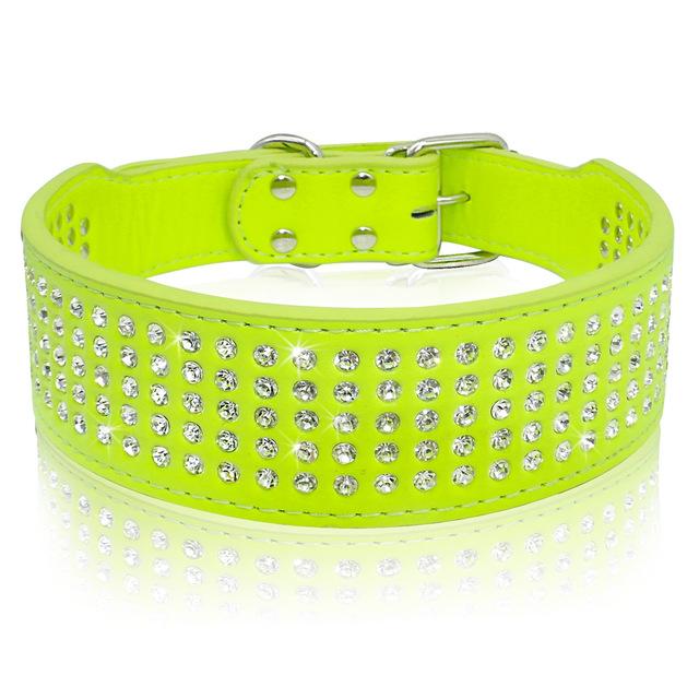 Rhinestones Dog Collars