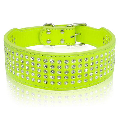 Rhinestones Dog Collars