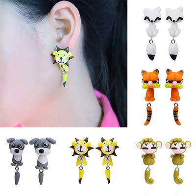 Cute Handmade Animal Earrings