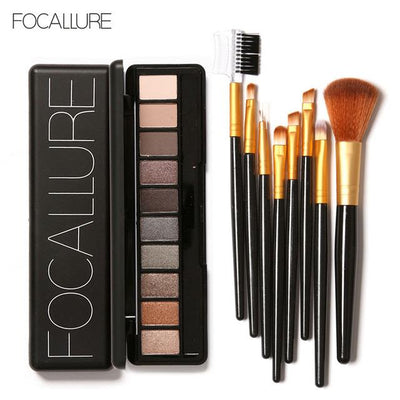 Focallure 10 Colors Eyeshadow Contour