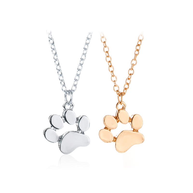 Pet Paw Print Necklace