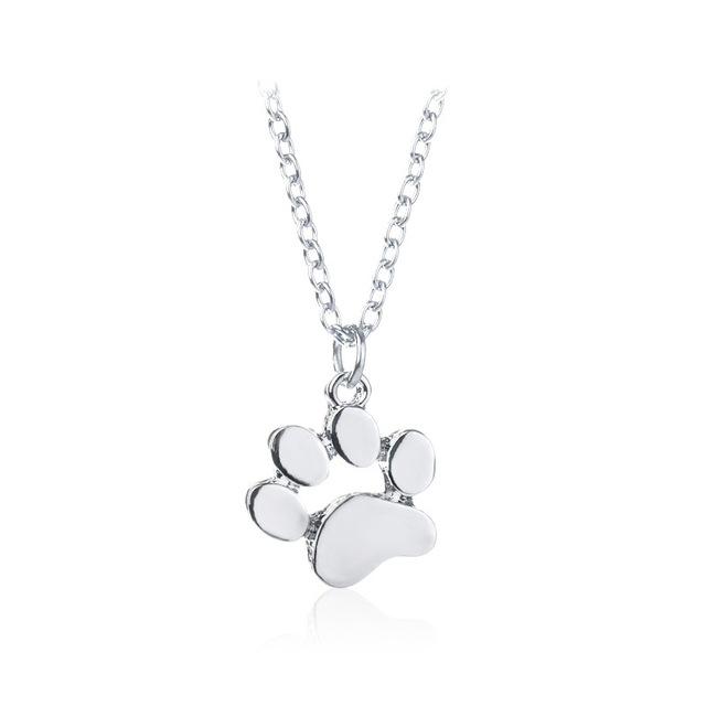 Pet Paw Print Necklace