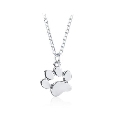 Pet Paw Print Necklace