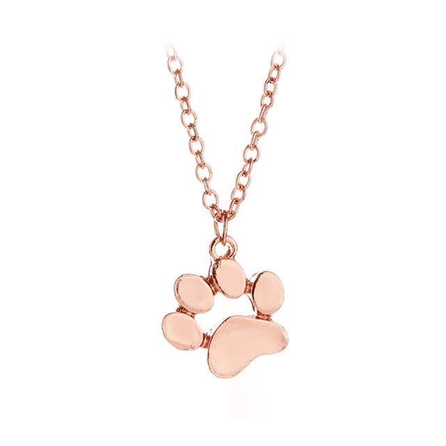 Pet Paw Print Necklace