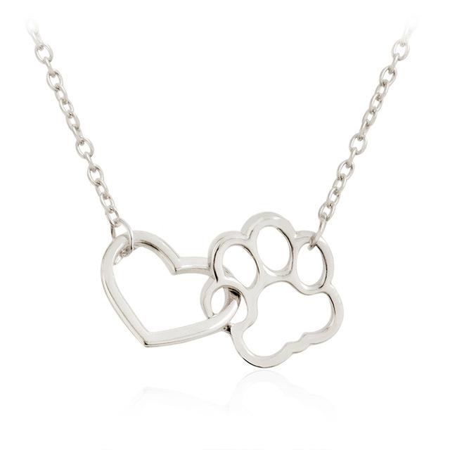 Pet Paw Footprint Necklaces