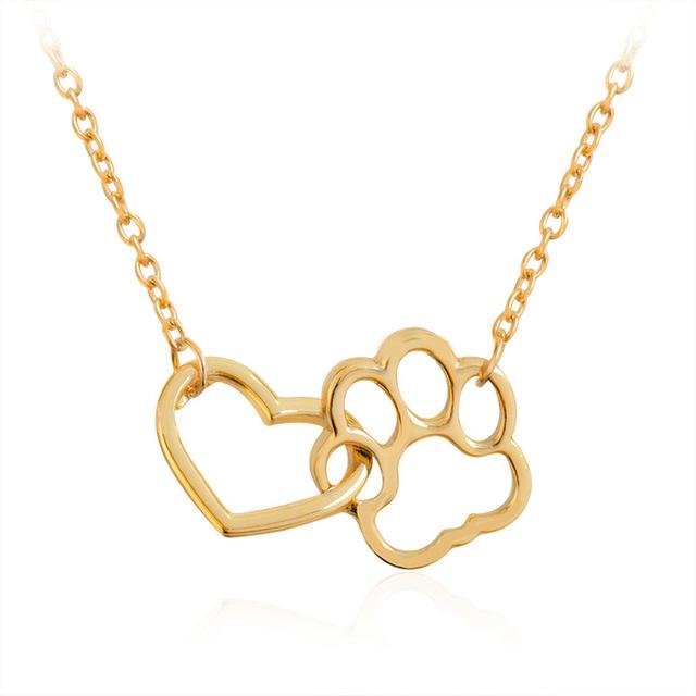 Pet Paw Footprint Necklaces