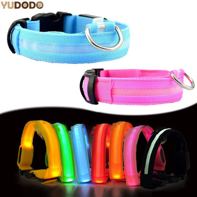 Nylon LED Pet Collar