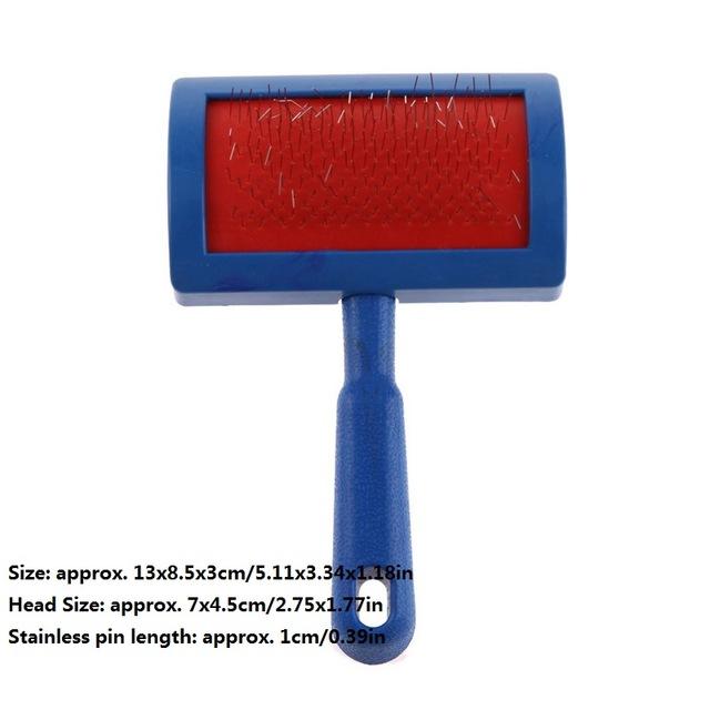 Pet Grooming Comb With Stainless Steel Pins