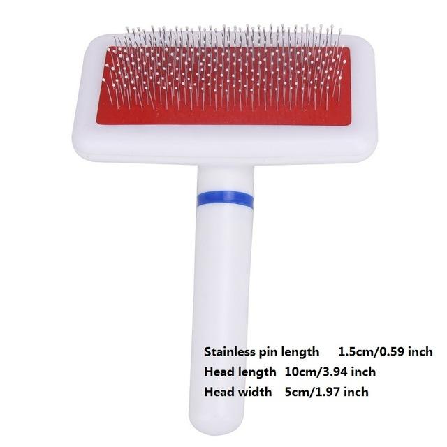 Pet Grooming Comb With Stainless Steel Pins