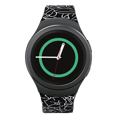 Silicone Band Strap For Samsung Galaxy Gear S2 Step Counter