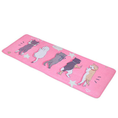 Welcome Floor Mats Animal Cat Printed Bathroom Kitchen Carpets Doormats Floor Mat for Living Room Anti-Slip Tapete