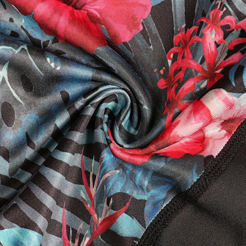 Yoga 2 Piece Female Set Floral Print