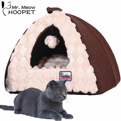 Collapsible Pet Tent Shaped House