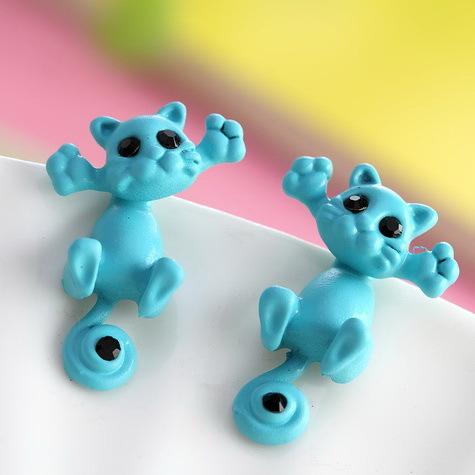 Cute Cat Stud Earrings