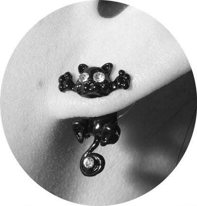 Cute Cat Stud Earrings
