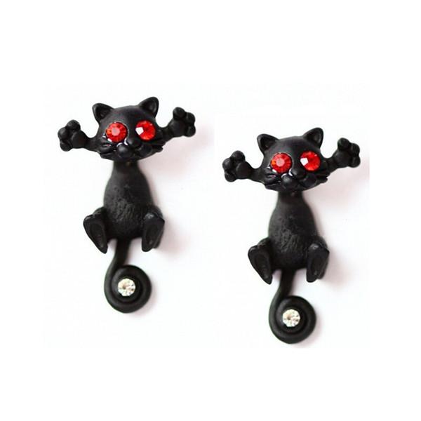 Cute Cat Stud Earrings