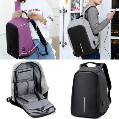 USB charger backpack