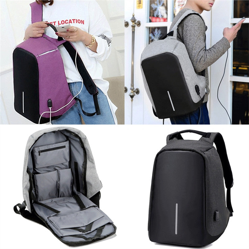 USB charger backpack