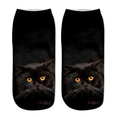 Women 3D Cat Printed Socks