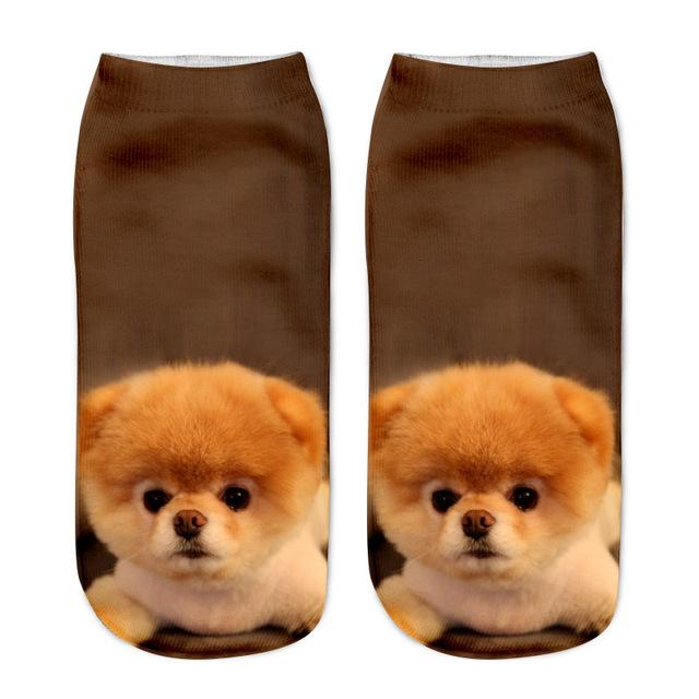 Women 3D Cat Printed Socks
