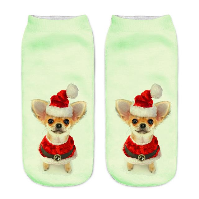 Women 3D Cat Printed Socks