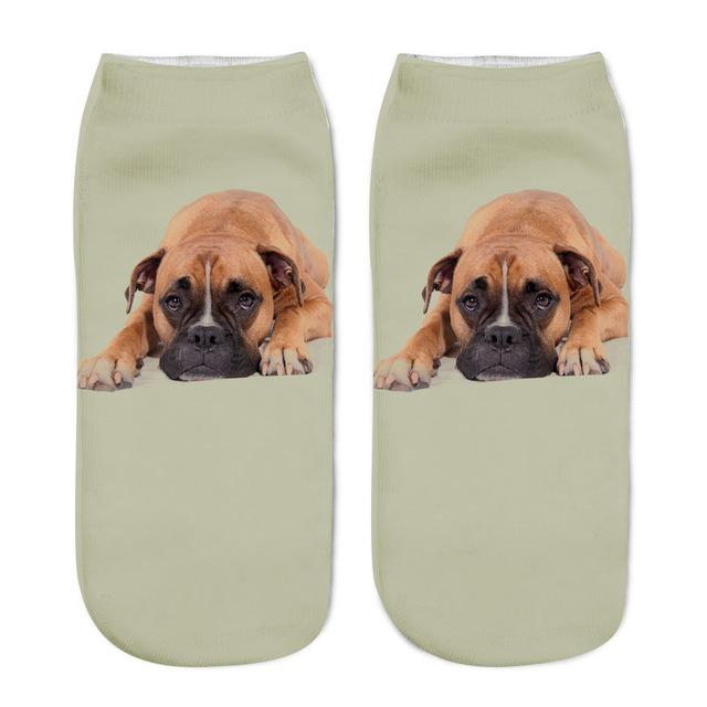 Women 3D Cat Printed Socks
