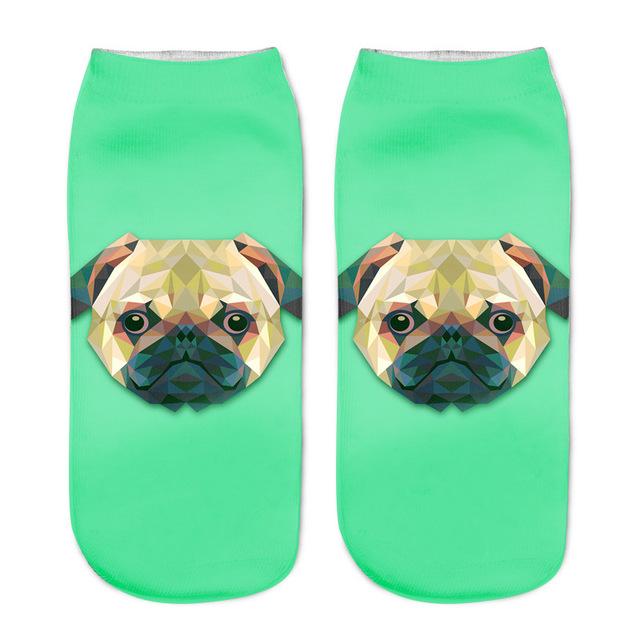 Women 3D Cat Printed Socks