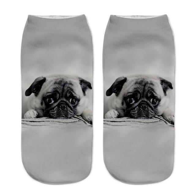 Women 3D Cat Printed Socks