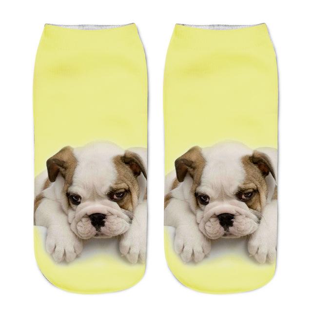 Women 3D Cat Printed Socks