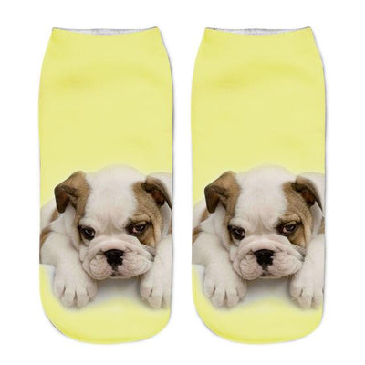 Women 3D Cat Printed Socks