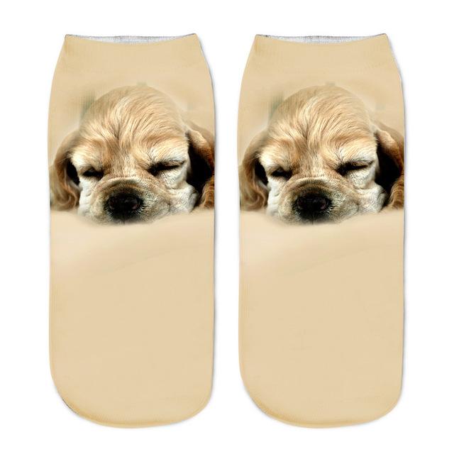 Women 3D Cat Printed Socks