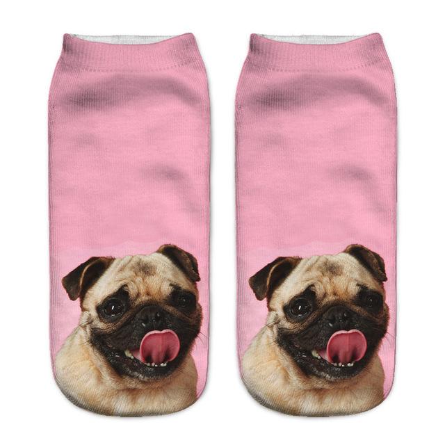 Women 3D Cat Printed Socks