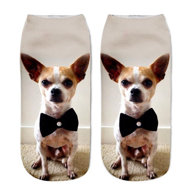 Women 3D Cat Printed Socks