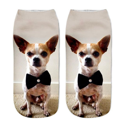 Women 3D Cat Printed Socks