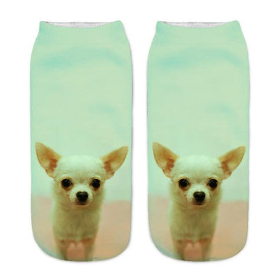 Women 3D Cat Printed Socks