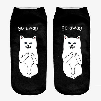 Women 3D Cat Printed Socks