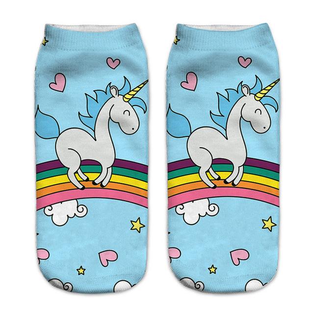 Women 3D Cat Printed Socks