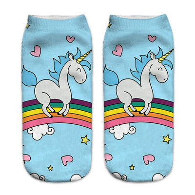Women 3D Cat Printed Socks