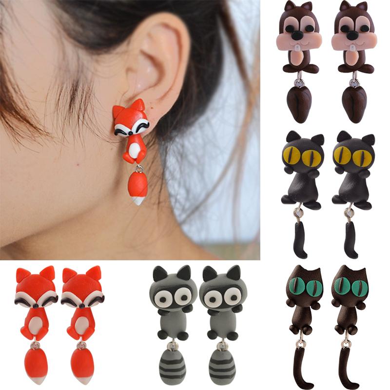 Cute Handmade Animal Earrings