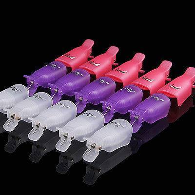 10PCS Plastic Acrylic Nail Art